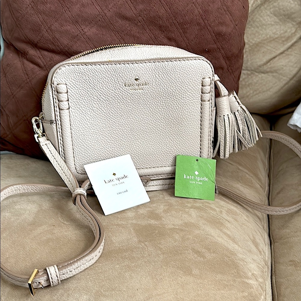 Kate Spade Cream Crossbody Bag
